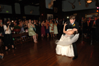 Bride & groom dancwe