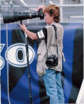 Cappy at a NFL game